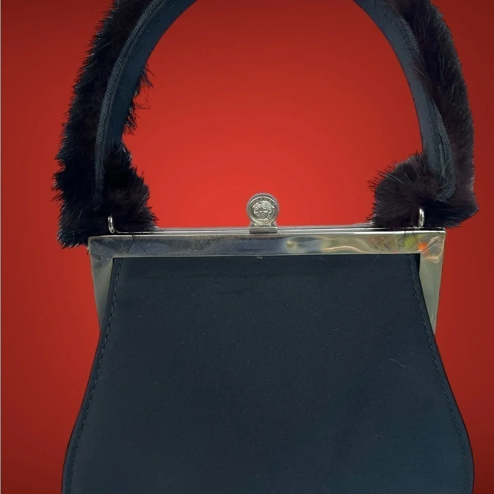 Mink Versace Evening Bag
